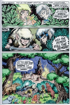 Elfquest Graphic Novel 'Coloring Book', page 5