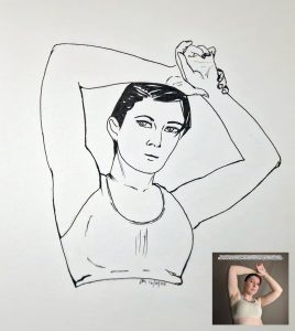 AdorkaStock photography model looking hot af