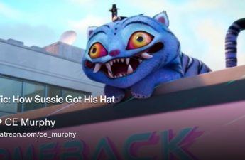 A screenshot of Sissie and Derpy from Kpop Demon Hunters