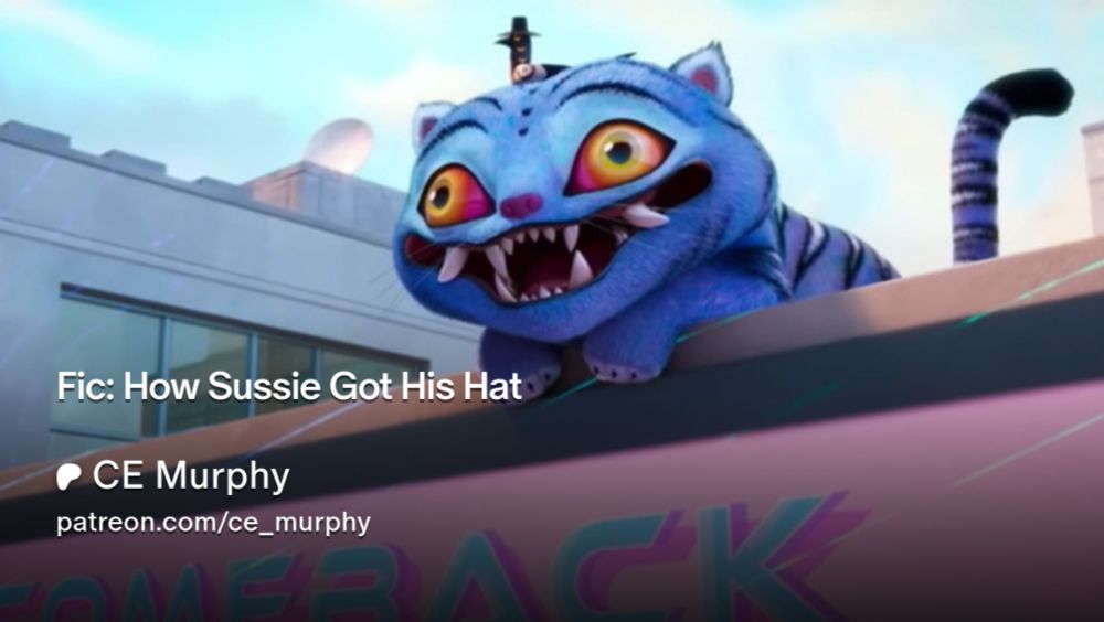 A screenshot of Sissie and Derpy from Kpop Demon Hunters